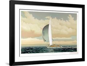 Sailboat-David Lockhart-Framed Collectable Print