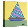 Sailboat-Brian Nash-Stretched Canvas