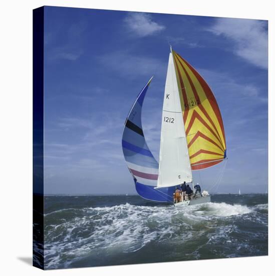 Sailboat-null-Stretched Canvas