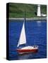 Sailboat-Chris Rogers-Stretched Canvas