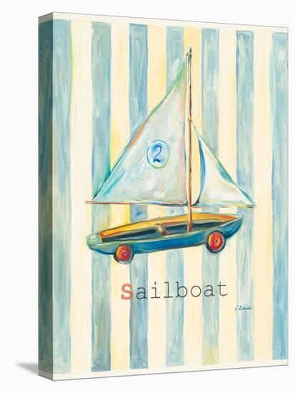 Sailboat-Catherine Richards-Stretched Canvas