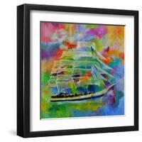 Sailboat-Pol Ledent-Framed Art Print