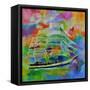 Sailboat-Pol Ledent-Framed Stretched Canvas