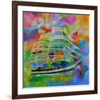 Sailboat-Pol Ledent-Framed Art Print