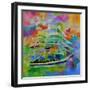 Sailboat-Pol Ledent-Framed Art Print