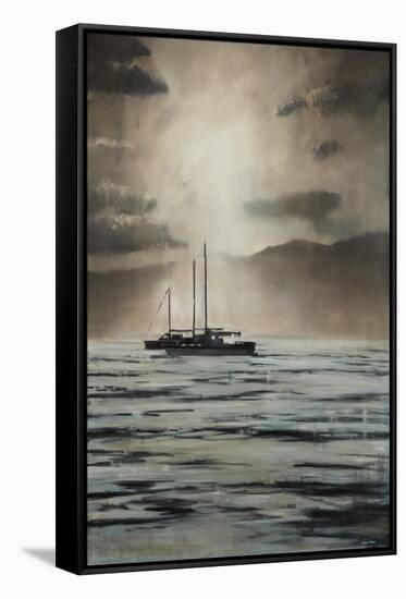 Sailboat-Joseph Cates-Framed Stretched Canvas