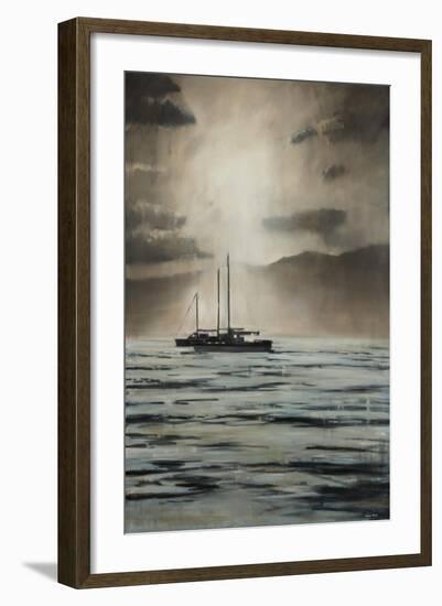 Sailboat-Joseph Cates-Framed Art Print