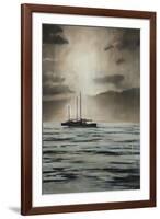 Sailboat-Joseph Cates-Framed Art Print