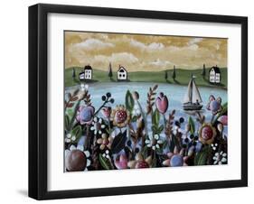 Sailboating 1-Karla Gerard-Framed Giclee Print