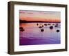 Sailboats Anchored in a Harbor-Cindy Kassab-Framed Photographic Print