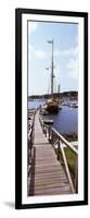 Sailboats at a Harbor, Camden, Knox County, Maine, USA-null-Framed Photographic Print