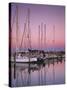 Sailboats at Dusk, Chesapeake Bay, Virginia, USA-Charles Gurche-Stretched Canvas