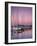 Sailboats at Dusk, Chesapeake Bay, Virginia, USA-Charles Gurche-Framed Photographic Print