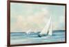 Sailboats at Sunrise-Julia Purinton-Framed Art Print