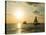 Sailboats at Sunset, Key West, Florida, USA-R H Productions-Stretched Canvas