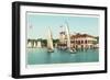 Sailboats, Belle Isle, Detroit, Michigan-null-Framed Art Print