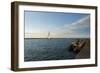 Sailboats Coming Into Harbor-Anthony Paladino-Framed Giclee Print