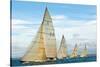 Sailboats Competing in the 12-Metre Class Championship, Newport, Rhode Island, USA-null-Stretched Canvas