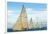 Sailboats Competing in the 12-Metre Class Championship, Newport, Rhode Island, USA-null-Framed Photographic Print