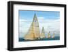 Sailboats Competing in the 12-Metre Class Championship, Newport, Rhode Island, USA-null-Framed Photographic Print