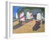 Sailboats, Costa Brava, 1999-Andrew Macara-Framed Giclee Print