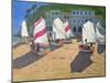 Sailboats, Costa Brava, 1999-Andrew Macara-Mounted Giclee Print