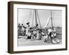 Sailboats Docked at Eleuthera, Bahamas, C.1955-null-Framed Photographic Print