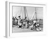 Sailboats Docked at Eleuthera, Bahamas, C.1955-null-Framed Photographic Print