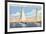 Sailboats, Door County, Wisconsin-null-Framed Premium Giclee Print