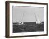 Sailboats During the America's Cup Trials-null-Framed Photographic Print