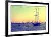 Sailboats - East River - Manhattan - New York - United States-Philippe Hugonnard-Framed Photographic Print