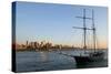 Sailboats - East River - Sunset - Manhattan - New York - United States-Philippe Hugonnard-Stretched Canvas