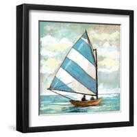 Sailboats I-Gregory Gorham-Framed Art Print