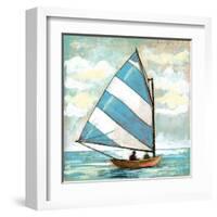 Sailboats I-Gregory Gorham-Framed Art Print