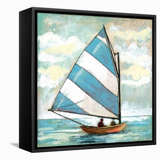 Sailboats I-Gregory Gorham-Framed Stretched Canvas