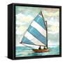 Sailboats I-Gregory Gorham-Framed Stretched Canvas