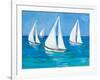 Sailboats I-Julie DeRice-Framed Art Print