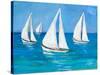 Sailboats I-Julie DeRice-Stretched Canvas