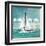 Sailboats II-Gregory Gorham-Framed Art Print