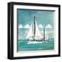 Sailboats II-Gregory Gorham-Framed Art Print