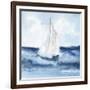 Sailboats II-Chris Paschke-Framed Art Print