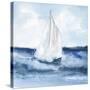 Sailboats II-Chris Paschke-Stretched Canvas