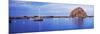 Sailboats in an ocean, Morro Bay, San Luis Obispo County, California, USA-null-Mounted Photographic Print