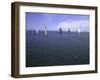 Sailboats in Ocean, Ticonderoga Race-Michael Brown-Framed Photographic Print