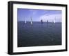 Sailboats in Ocean, Ticonderoga Race-Michael Brown-Framed Photographic Print