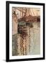 Sailboats in Wollenbewegten Water-Egon Schiele-Framed Art Print