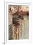 Sailboats In Wollenbewegten Water-Egon Schiele-Framed Art Print