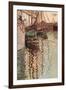 Sailboats In Wollenbewegten Water-Egon Schiele-Framed Art Print