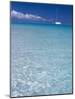 Sailboats Inside the Lagoon of Bora Bora, French Polynesia-Michele Falzone-Mounted Photographic Print