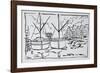 Sailboats moored on the La Vilaine river, Redon, Brittany, France-Richard Lawrence-Framed Photographic Print